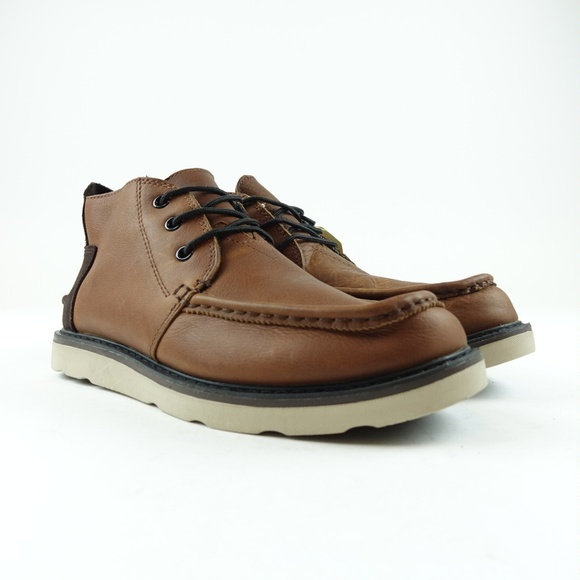 TOMS Men\'s Waterproof Leather Chukka Boots R2S14 main image 8